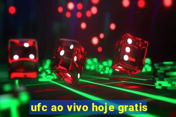 ufc ao vivo hoje gratis